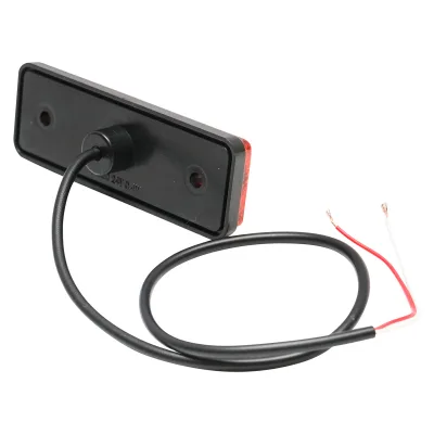 Lampada laterale  con LED portocalio, 12V/24V, Breckner Germany. - immagine 4