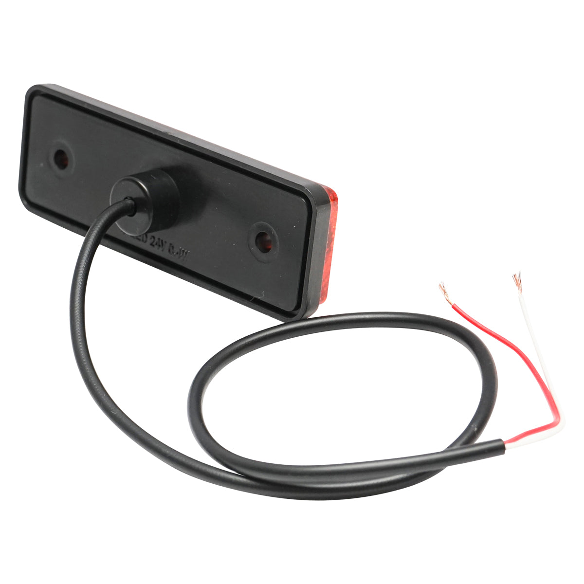 Lampada laterale  con LED portocalio, 12V/24V, Breckner Germany. - immagine 4