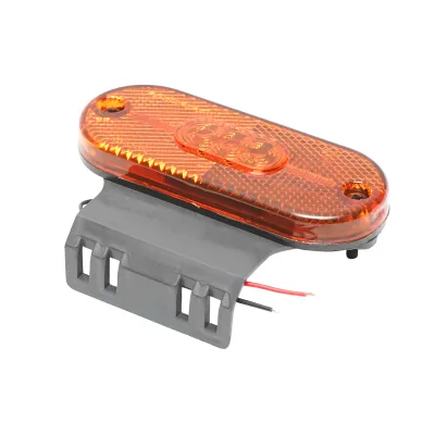 Lampada laterale  con LED, 12-24V, gialla, Breckner Germany - immagine 2