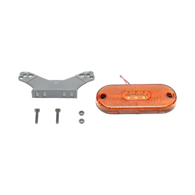 Lampada laterale  con LED, 12-24V, gialla, Breckner Germany - immagine 5