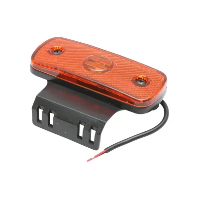 Lampada laterale  con LED, 12-24V, gialla, Breckner Germany - immagine 4