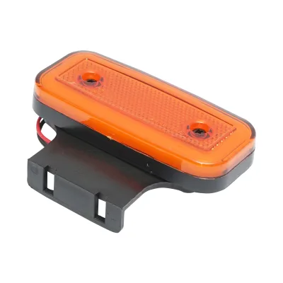 Lampada laterale  con LED, 12-24V, gialla, Breckner Germany. - immagine 4