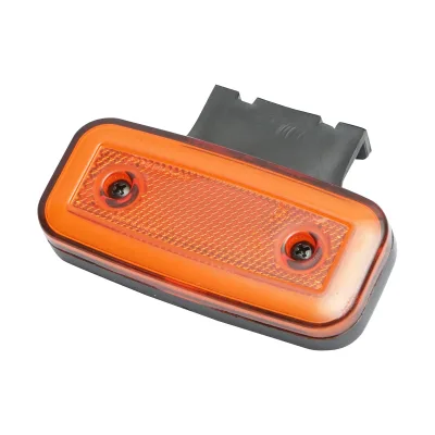 Lampada laterale  con LED, 12-24V, gialla, Breckner Germany. - immagine 3