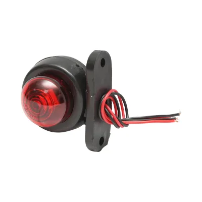 Lampada laterale  con LED, 12-24V, rosso-bianco, Breckner Germany, modello FR0100 - immagine 2