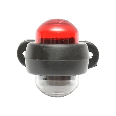 Lampada laterale  con LED, 12-24V, rosso-bianco, Breckner Germany, modello FR0100 - immagine 4