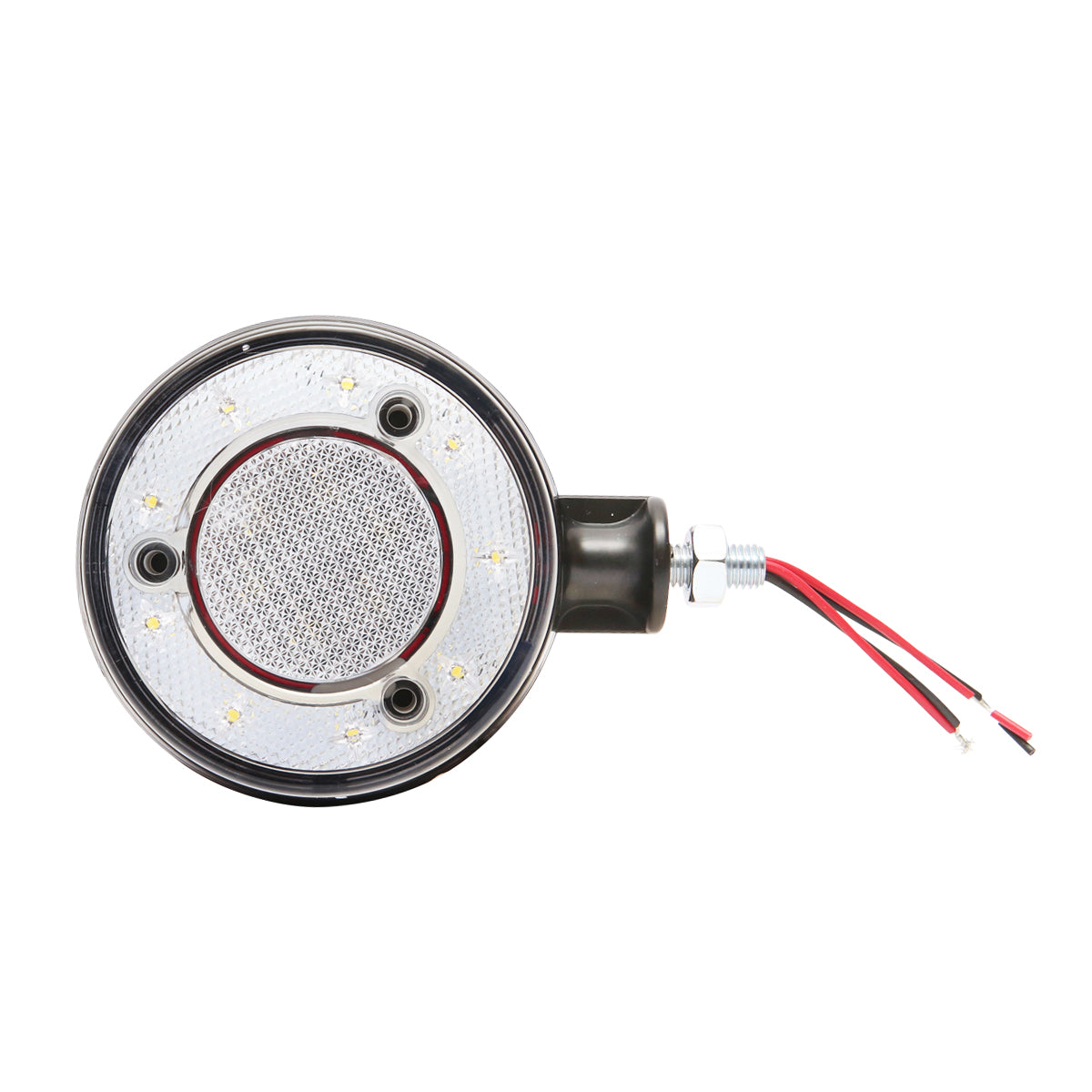 Lampada laterale  con LED, 12-24V, rosso-bianco, Breckner Germany, modello FR0331RW - immagine 4
