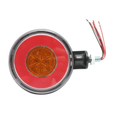 Lampada laterale  con LED, 12-24V, rosso-bianco, Breckner Germany, modello FR0332RW.