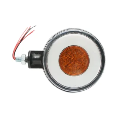 Lampada laterale  con LED, 12-24V, rosso-bianco, Breckner Germany, modello FR0332RW. - immagine 2