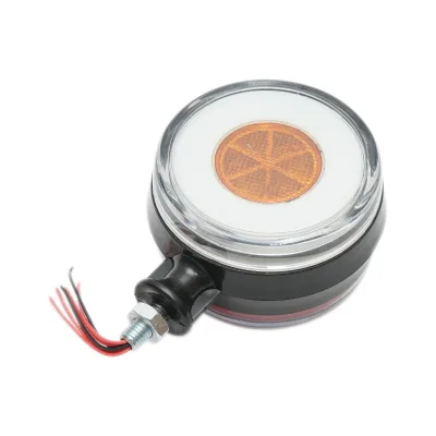Lampada laterale  con LED, 12-24V, rosso-bianco, Breckner Germany, modello FR0332RW. - immagine 4