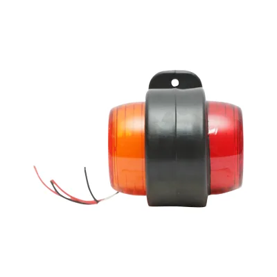 Lampada laterale  con LED, 12-24V, rosso-gialla, Breckner Germany - immagine 5