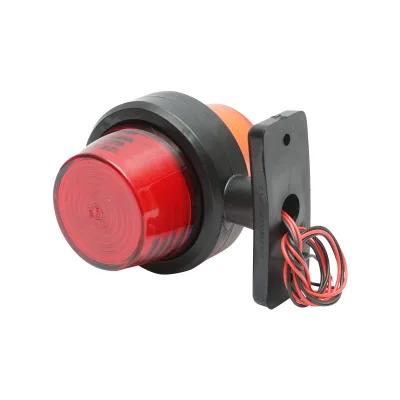 Lampada laterale  con LED, 12-24V, rosso-gialla, Breckner Germany, modello FR0117 - immagine 3