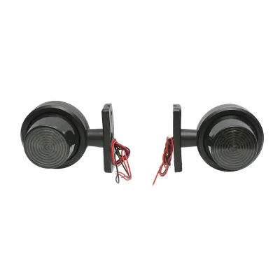 Lampada laterale  con LED, 12-24V, rosso-gialla, FR0117 Breckner Germany.