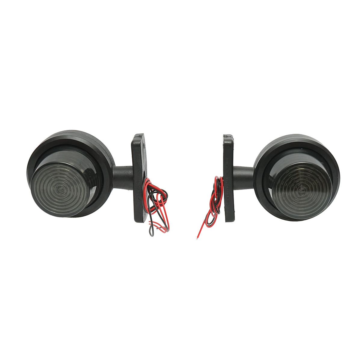 Lampada laterale  con LED, 12-24V, rosso-gialla, FR0117 Breckner Germany.