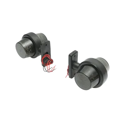 Lampada laterale  con LED, 12-24V, rosso-gialla, FR0117 Breckner Germany. - immagine 2