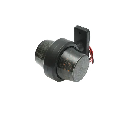 Lampada laterale  con LED, 12-24V, rosso-gialla, FR0117 Breckner Germany. - immagine 3