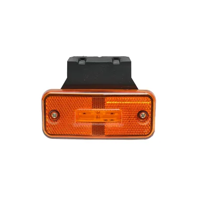 Lampada laterale  gialla con 3 LED, 24V