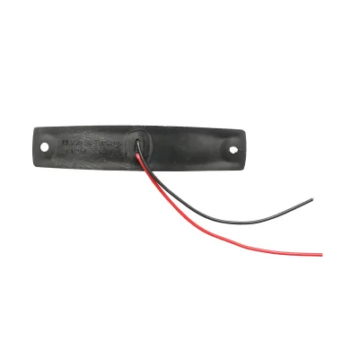 Lampada laterale  LED gialla, 12V-24V, FR0172, Breckner Germany. - immagine 3