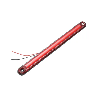 Lampada laterale  LED NEON, 12V-24V, rossa, Breckner Germany. - immagine 2