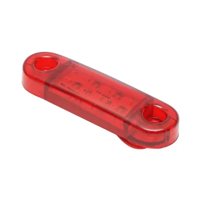 Lampada laterale  LED rossa, 12V-24V, FR0174, Breckner Germany. - immagine 2