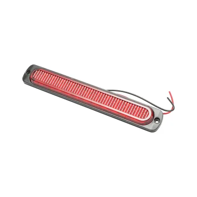 Lampada laterale  LED, 12V-24V, rossa, 116 mm, FR1279, Breckner Germany - immagine 4