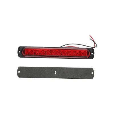 Lampada laterale  LED, 12V-24V, rossa, 116 mm, FR1279, Breckner Germany - immagine 2