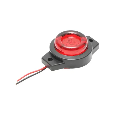 Lampada laterale  LED, 12V-24V, rossa, FR0169, Breckner Germany. - immagine 2