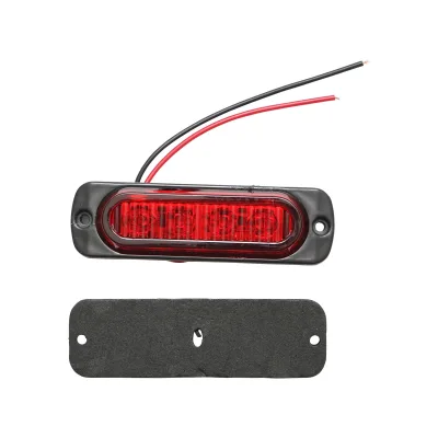 Lampada laterale  LED, 12V-24V, rossa, FR1271, Breckner Germany - immagine 2