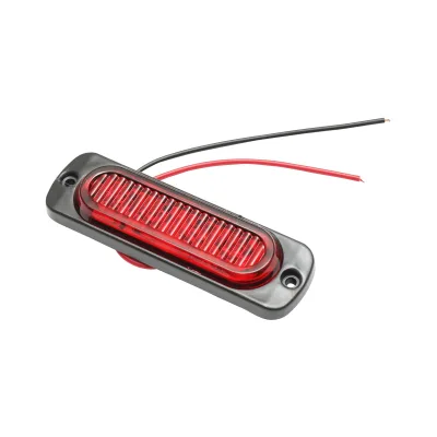 Lampada laterale  LED, 12V-24V, rossa, FR1271, Breckner Germany - immagine 4