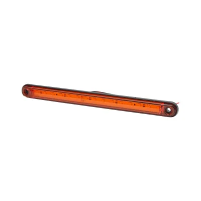 Lampada laterale  LED, gialla, 12V-24V, 240 mm, Breckner Germany.