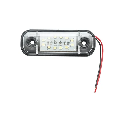 Lampada laterale  slim con LED bianca, 12V-24V, FR0175, Breckner Germany