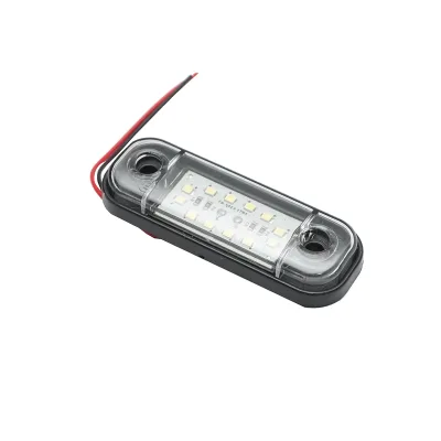 Lampada laterale  slim con LED bianca, 12V-24V, FR0175, Breckner Germany - immagine 3