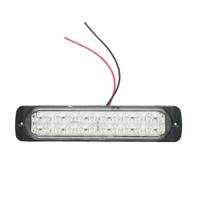 Lampada laterale  slim LED, 12V-24V, bianca, FR0280, Breckner Germany