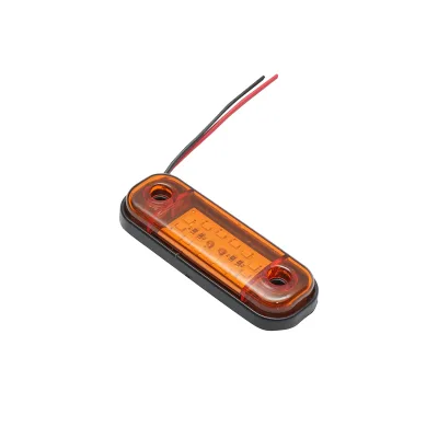 Lampada laterale  slim LED, 12V-24V, gialla, FR0175, Breckner Germany - immagine 3