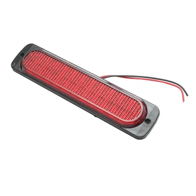 Lampada laterale  slim LED, 12V-24V, rossa, FR1280, Breckner Germany. - immagine 3