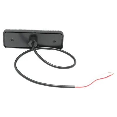 Lampada laterale bianca con LED, 24V. - immagine 3