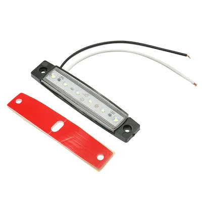 Lampada laterale con LED bianca, 12V/24V, Breckner Germany. - immagine 2