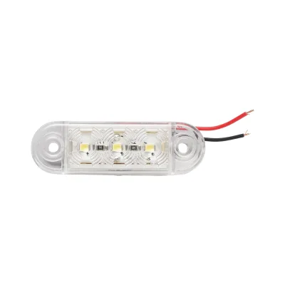 Lampada laterale con LED bianca, 12V/24V, F0171, Breckner Germany - immagine 2