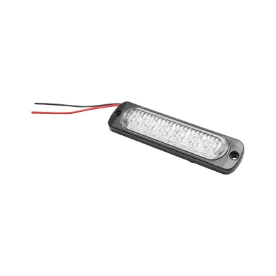 Lampada laterale con LED bianca, 12V/24V, FR0272W, Breckner Germany - immagine 3