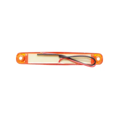 Lampada laterale con LED gialla, 12V-24V, FR 0175, Breckner Germany - immagine 2