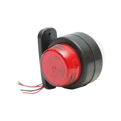 Lampada laterale con LED NEON, 12-24V, rosso-bianco, Breckner Germany - immagine 4