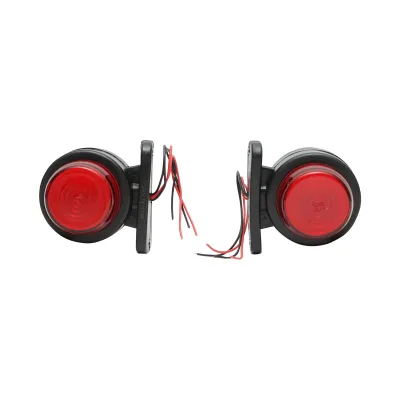 Lampada laterale con LED NEON, 12-24V, rosso-bianco, Breckner Germany