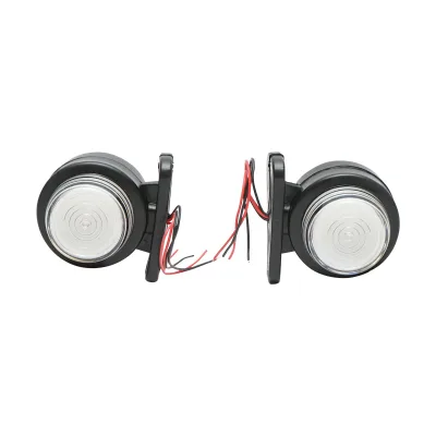 Lampada laterale con LED NEON, 12-24V, rosso-bianco, Breckner Germany - immagine 2