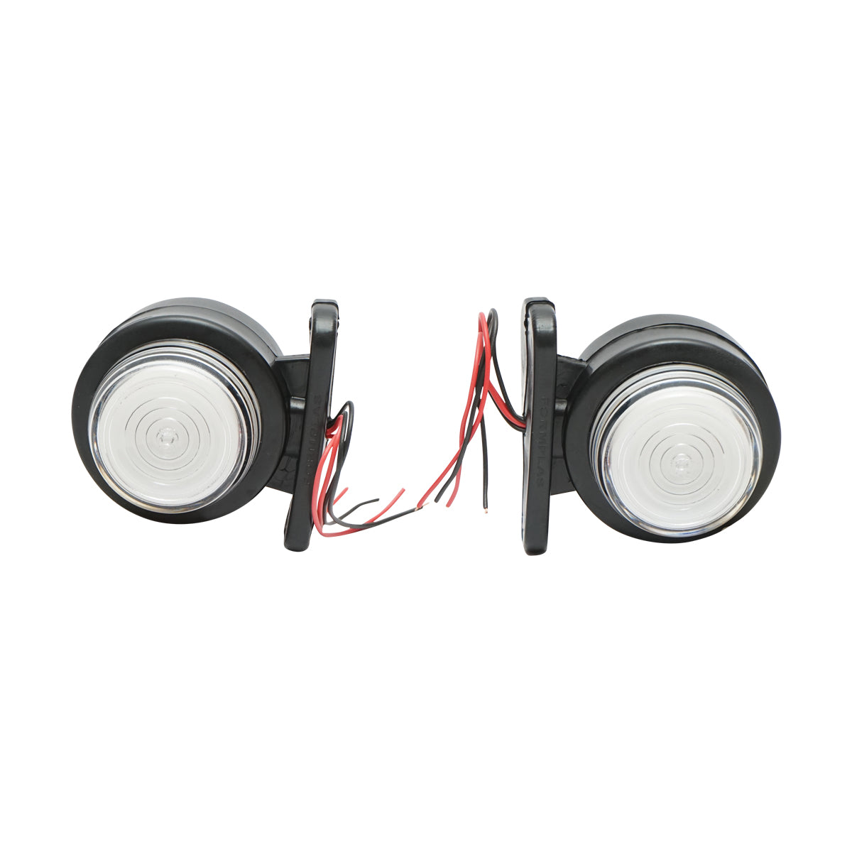 Lampada laterale con LED NEON, 12-24V, rosso-bianco, Breckner Germany - immagine 2