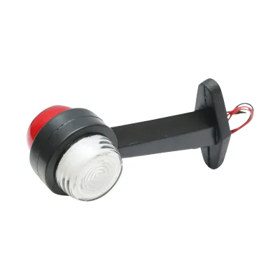 Lampada laterale con LED NEON, 12-24V, rosso-bianco, Breckner Germany - immagine 5