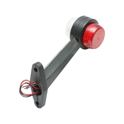 Lampada laterale con LED NEON, 12-24V, rosso-bianco, Breckner Germany - immagine 3