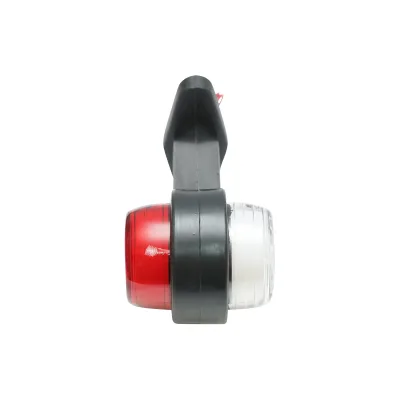 Lampada laterale con LED NEON, 12-24V, rosso-bianco, Breckner Germany - immagine 4