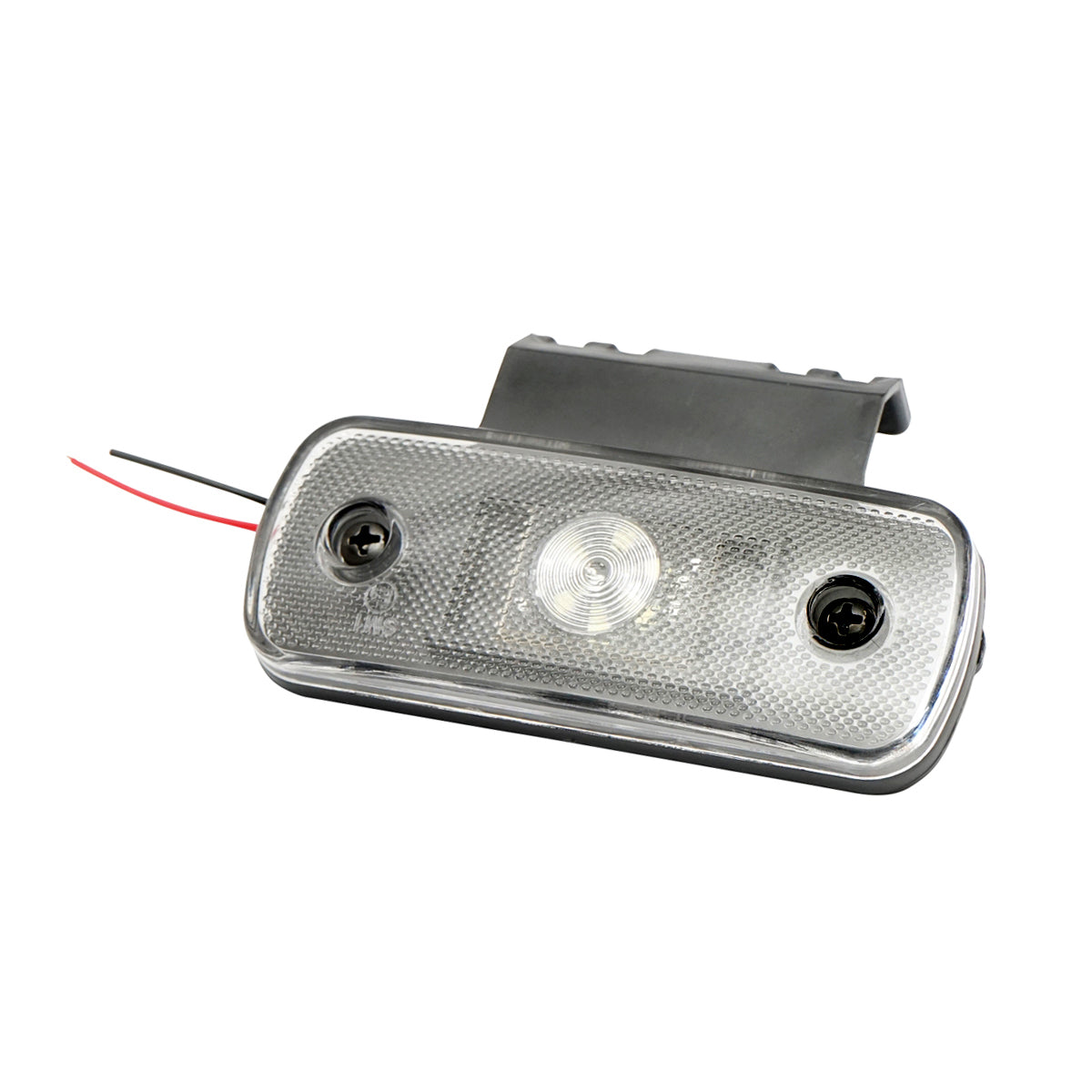 Lampada laterale con LED, 12-24V, bianca, Breckner Germany, modello FR0189W - immagine 3