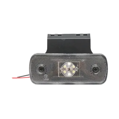 Lampada laterale con LED, 12-24V, bianca, Breckner Germany, modello FR0189W