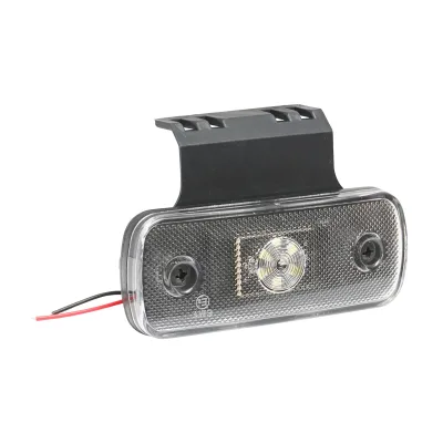 Lampada laterale con LED, 12-24V, bianca, Breckner Germany, modello FR0189W - immagine 2