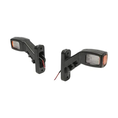 Lampada laterale con LED, 12-24V, Breckner Germany